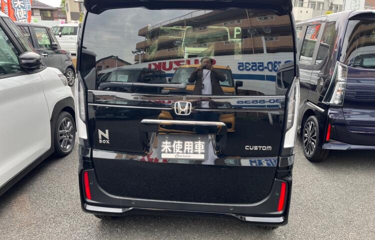ホンダ N-BOX カスタムターボ クリスタルブラックパール JF5