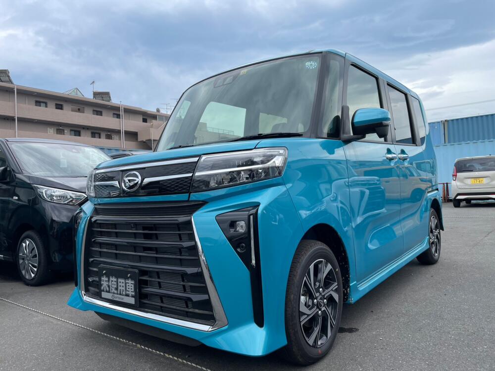 ☆ダイハツ タント プルバックカー ファインブルーマイカ