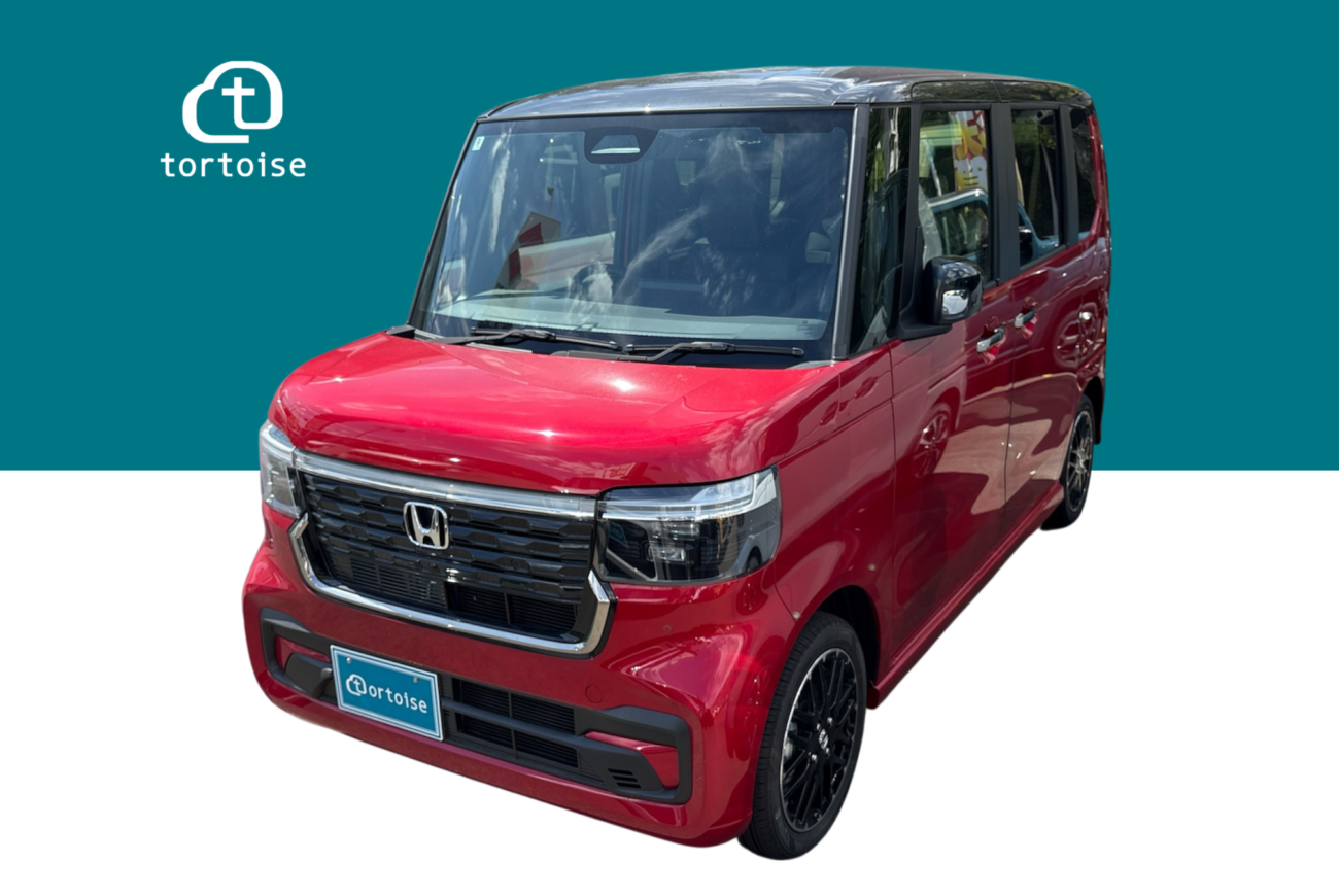 ホンダ N-BOXカスタムJF5カラーサンプル1／43 赤黒ツートン2台非売品 ホンダ N-BOXカスタムJF5カラーサンプル1／43 赤黒ツートン2台